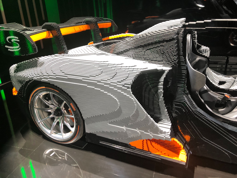 Illustration for article titled It Took Over 400,000 Lego Bricks To Build This Car